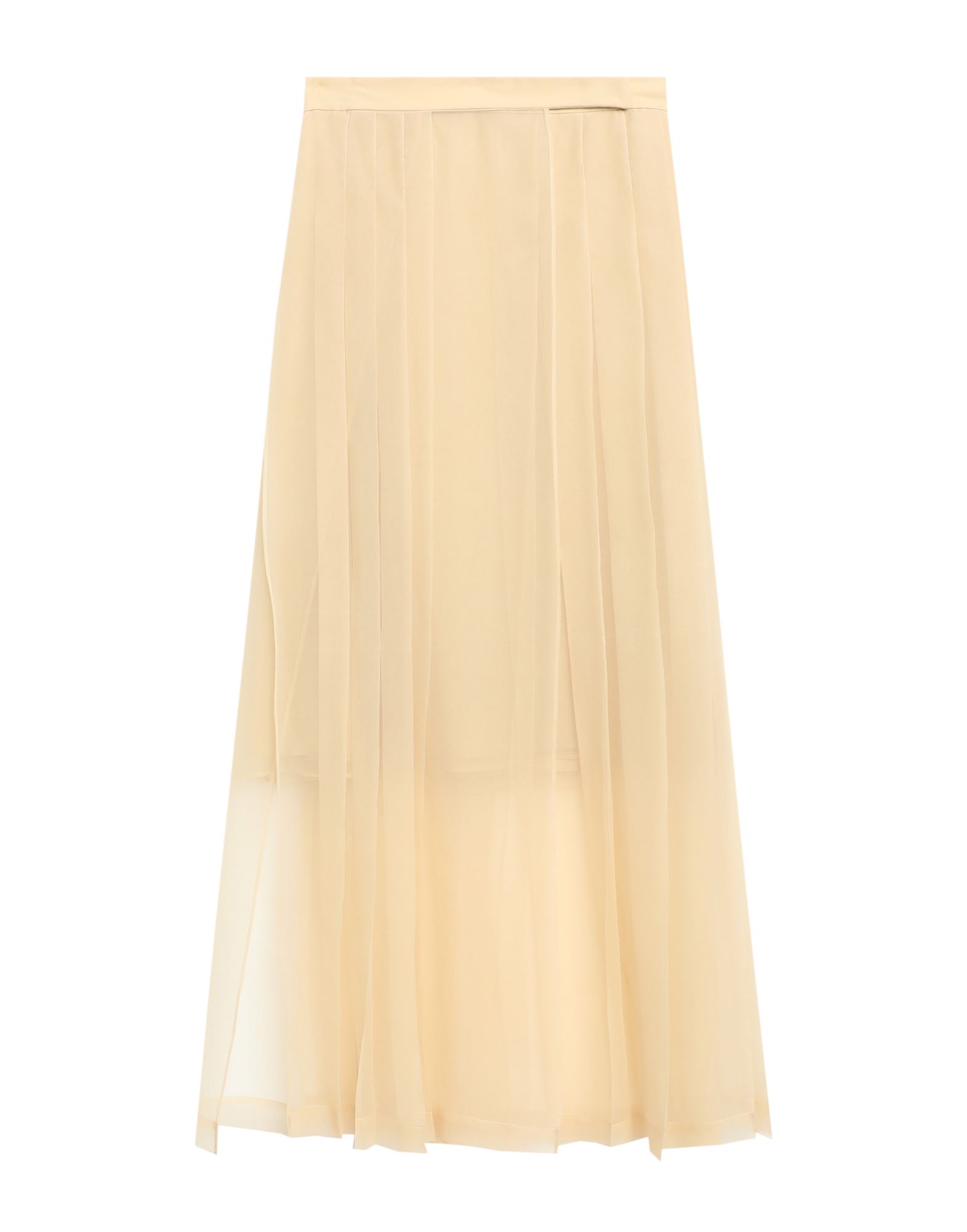Brunello Cucinelli Long Skirts In Beige