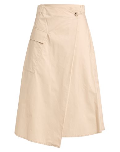 Woman Pants Sand Size 4 Cotton, Elastane