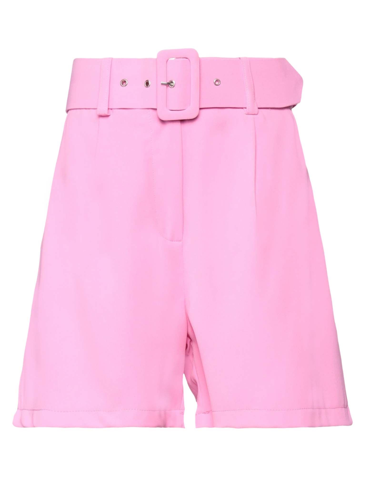 Sherry Be Woman Shorts & Bermuda Shorts Pink Size 2 Polyester