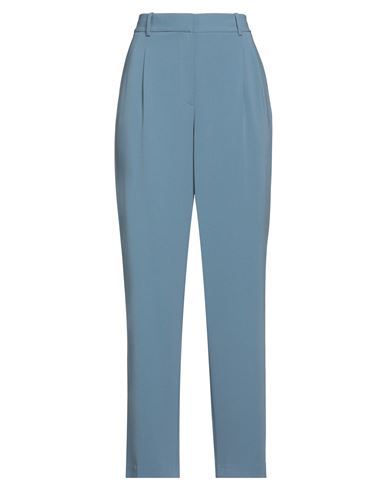 Theory Woman Pants Pastel Blue Size 6 Triacetate, Polyester