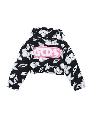 Gcds Mini Babies'  Toddler Girl Sweatshirt Black Size 4 Cotton