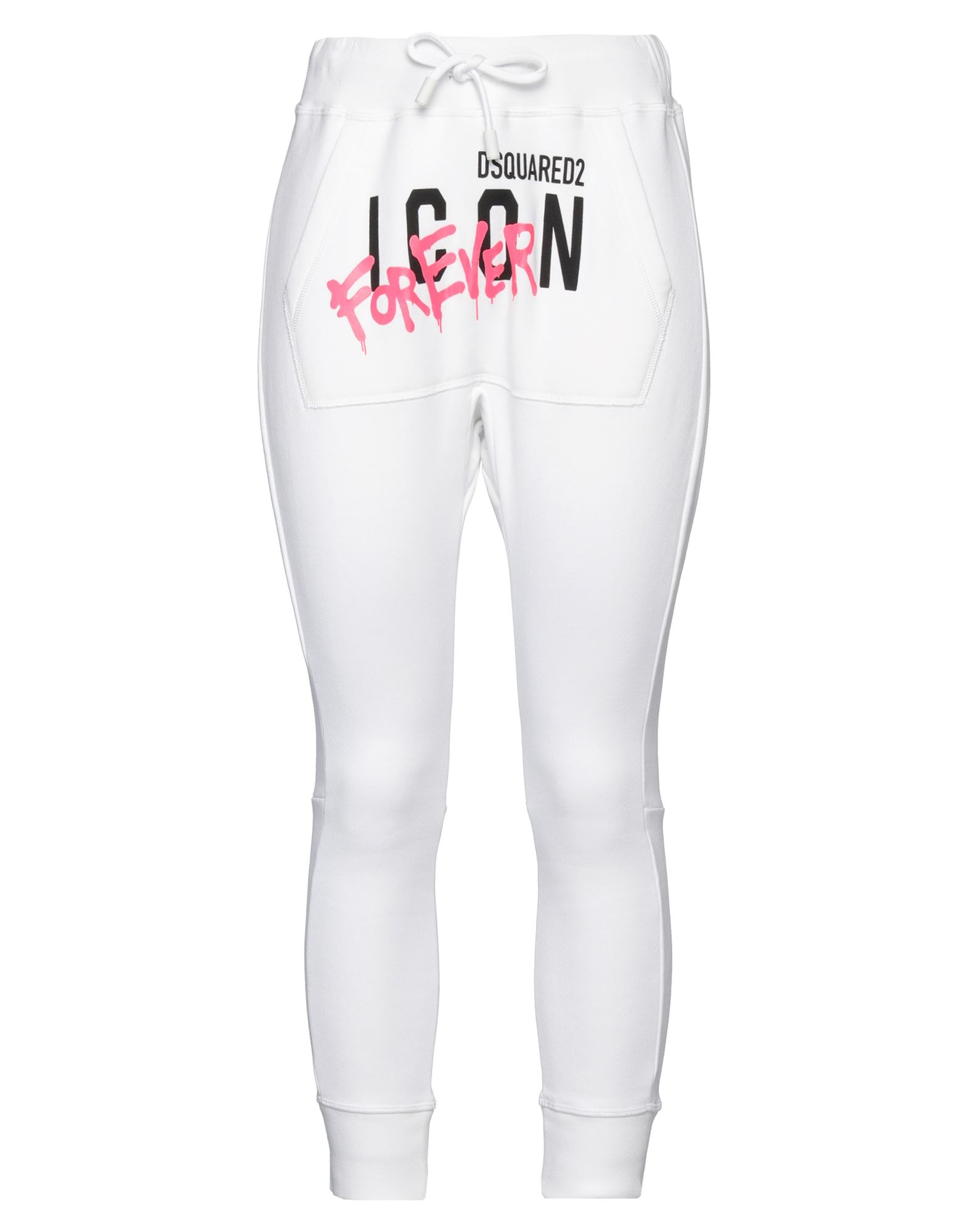 Dsquared2 Cropped Pants In White