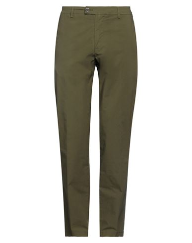 Cruna Man Pants Military Green Size 36 Cotton, Elastane
