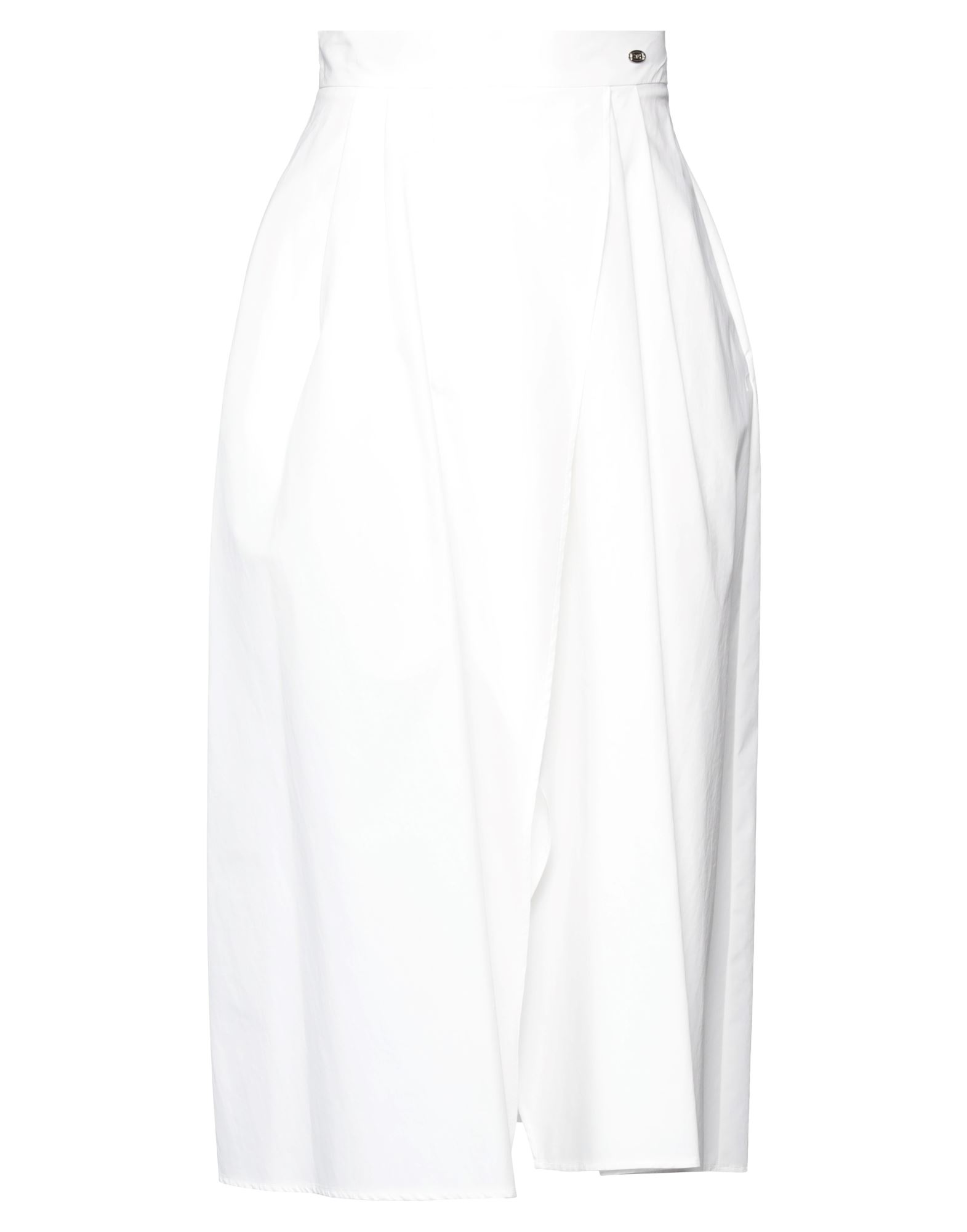 Elisabetta Franchi Midi Skirts In White