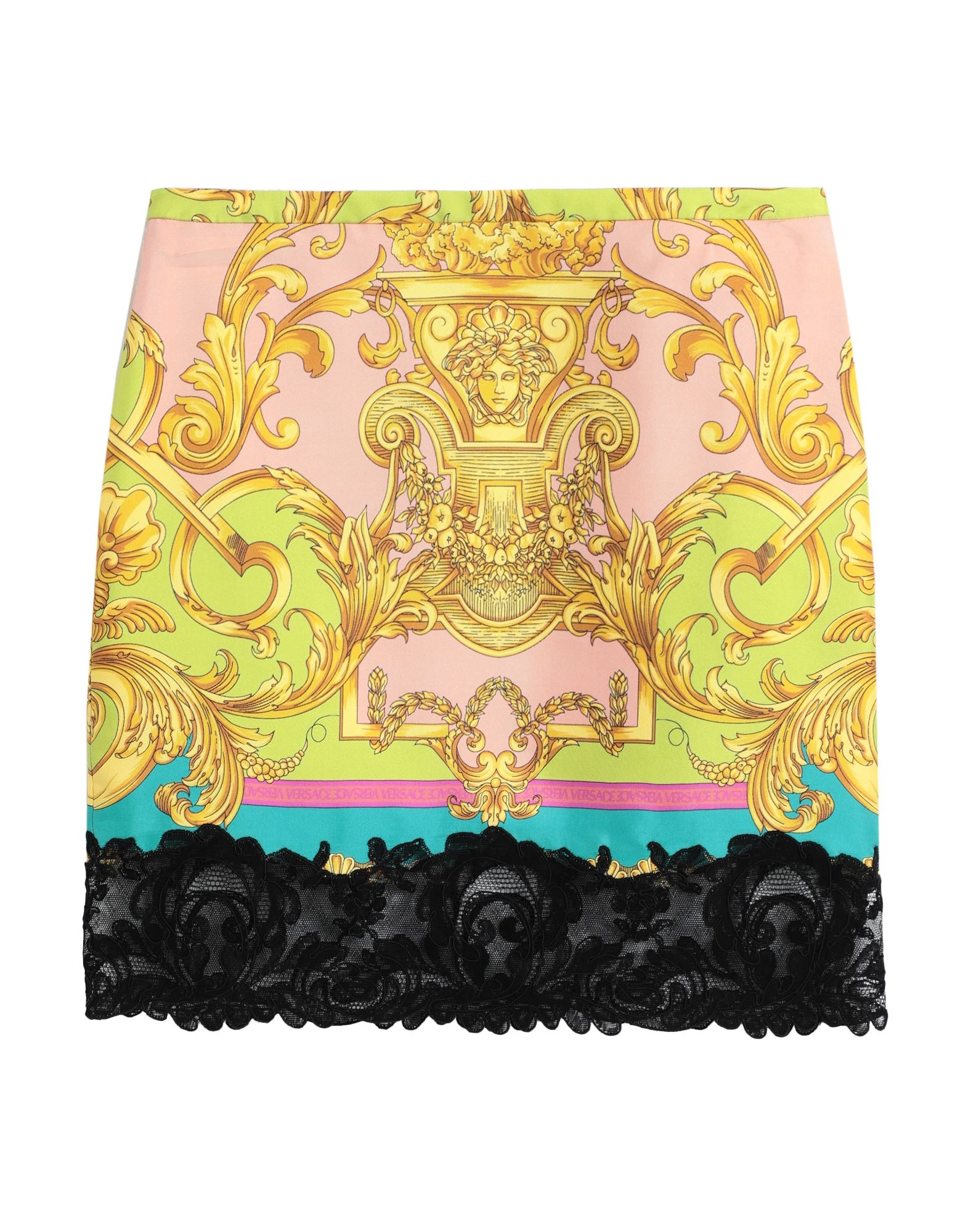Versace Mini Skirts In Blush