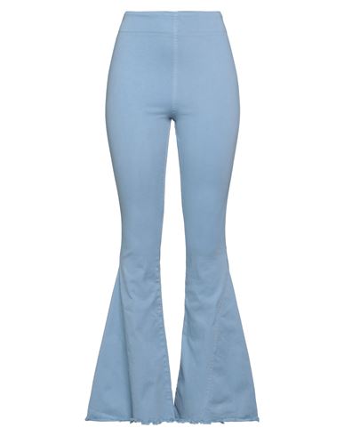 Alessandra Gallo Woman Pants Slate Blue Size 4 Cotton, Elastane