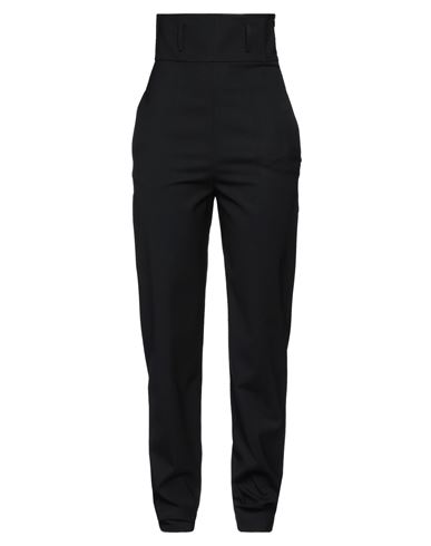 Shop Nensi Dojaka Woman Pants Black Size Xs Virgin Wool