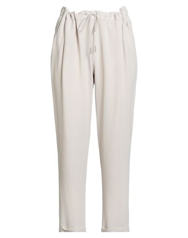 Fabiana Filippi Woman Pants Off White Size 4 Acetate, Silk, Polyester, Elastane In Burgundy