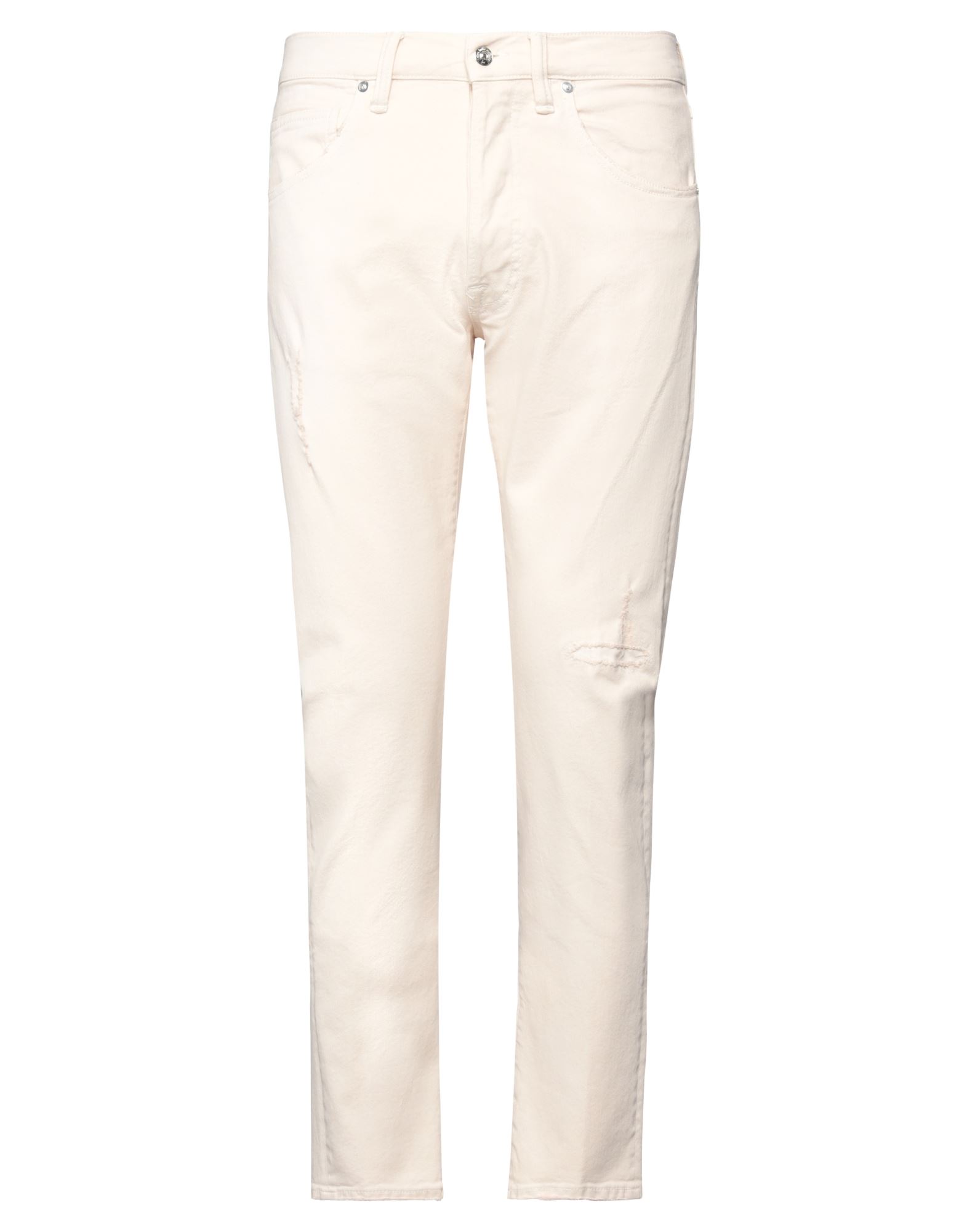 Nine:inthe:morning Nine In The Morning Man Jeans Ivory Size 31 Cotton, Elastane In White