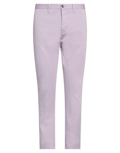 Nine:inthe:morning Nine In The Morning Man Pants Lilac Size 40 Cotton, Elastane In Purple