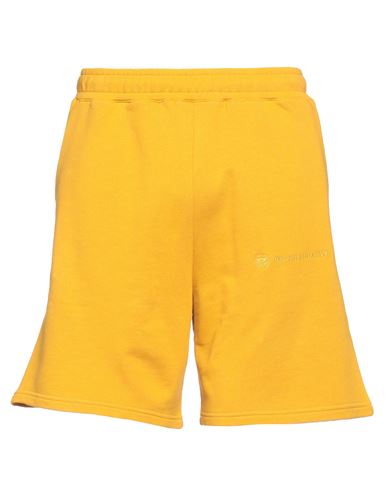 Shop Bel-air Athletics Man Shorts & Bermuda Shorts Ocher Size L Cotton In Yellow