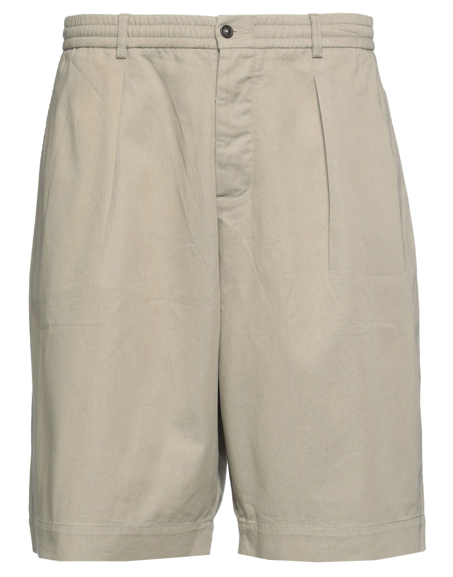 Universal Works Man Shorts & Bermuda Shorts Dove Grey Size 38 Cotton