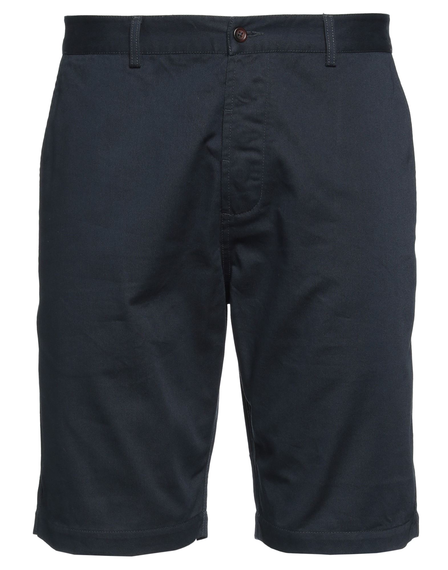 Universal Works Man Shorts & Bermuda Shorts Midnight Blue Size 38 Cotton