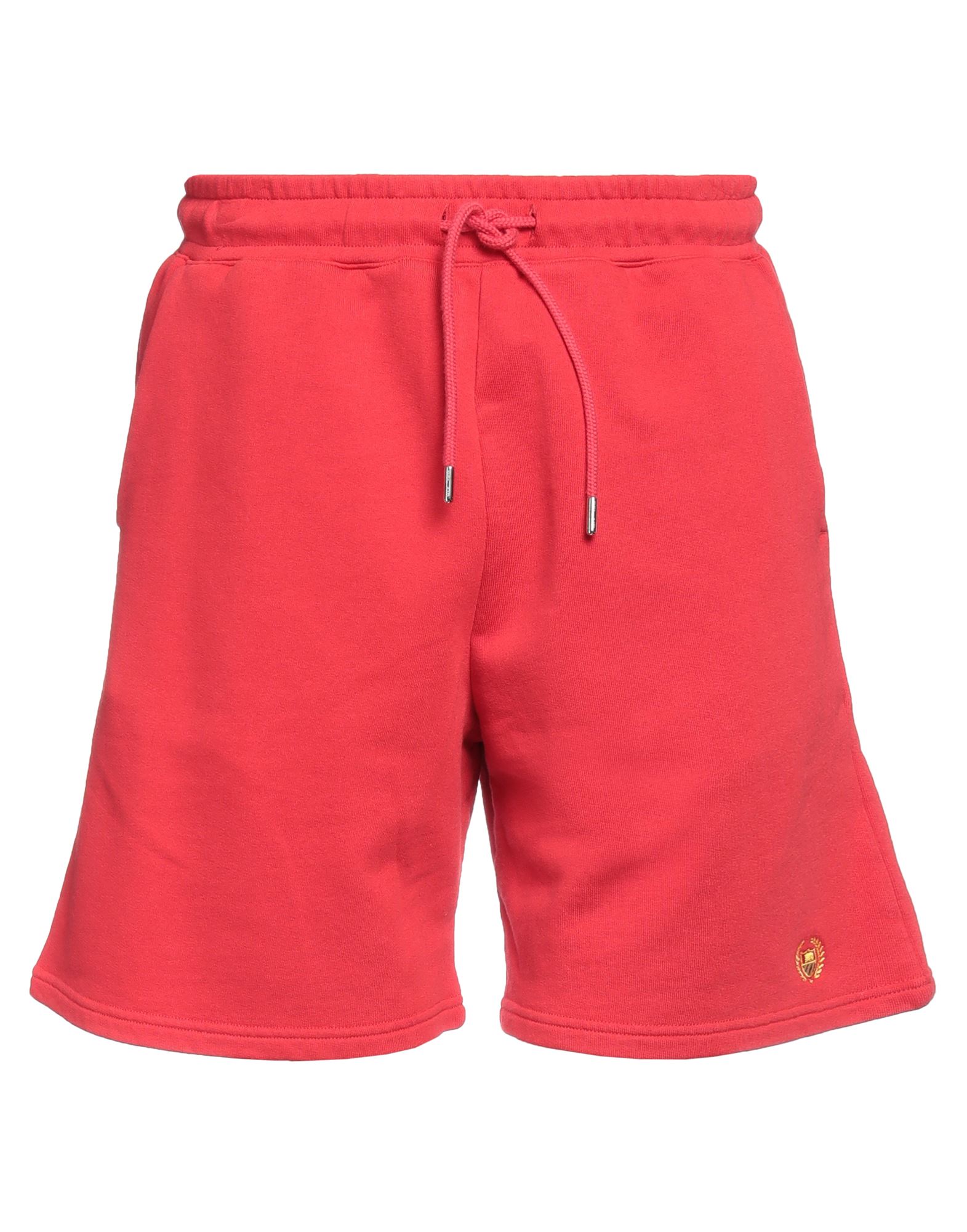 Bel-air Athletics Man Shorts & Bermuda Shorts Red Size M Cotton