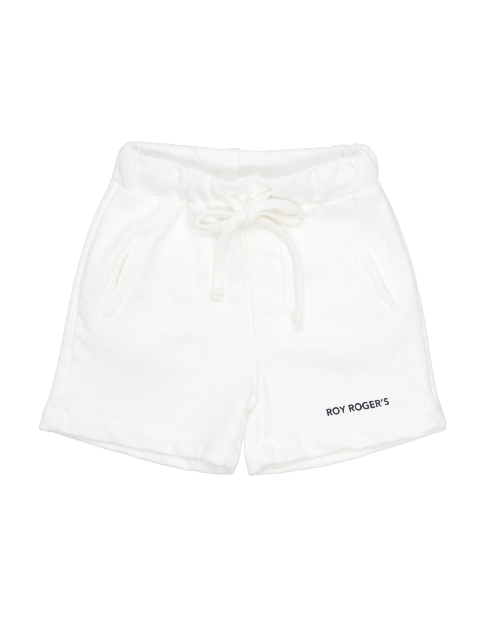 Roy Rogers Kids' Roÿ Roger's Toddler Boy Shorts & Bermuda Shorts White Size 6 Cotton