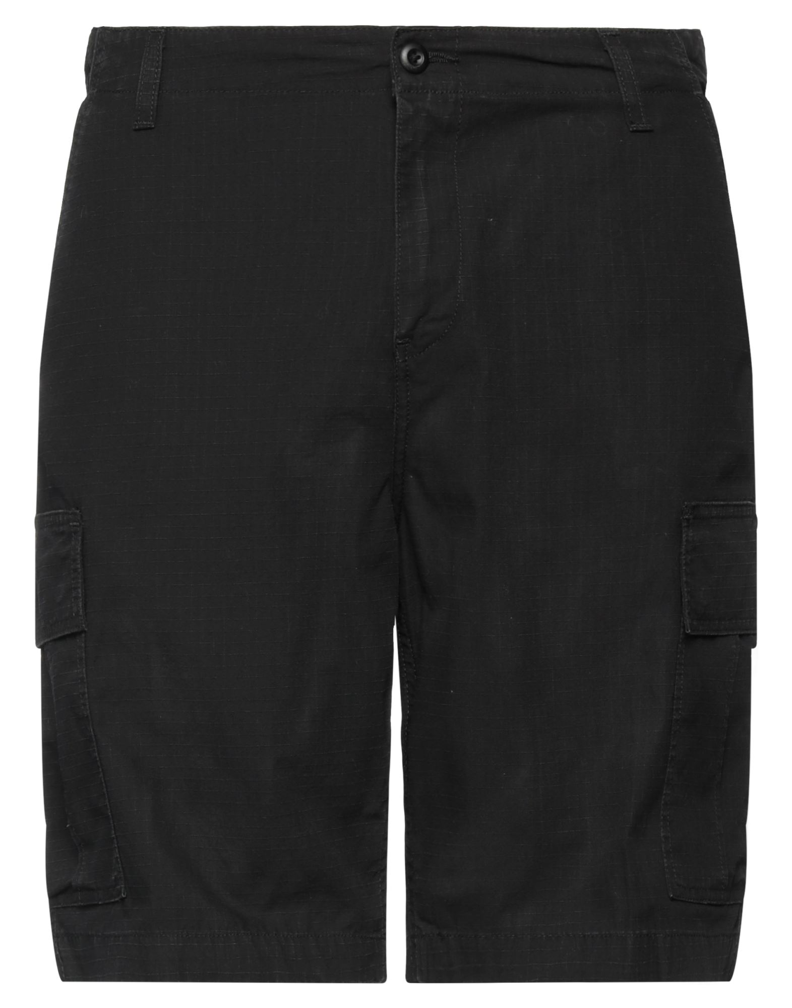 Carhartt Man Shorts & Bermuda Shorts Black Size 26 Cotton In Black