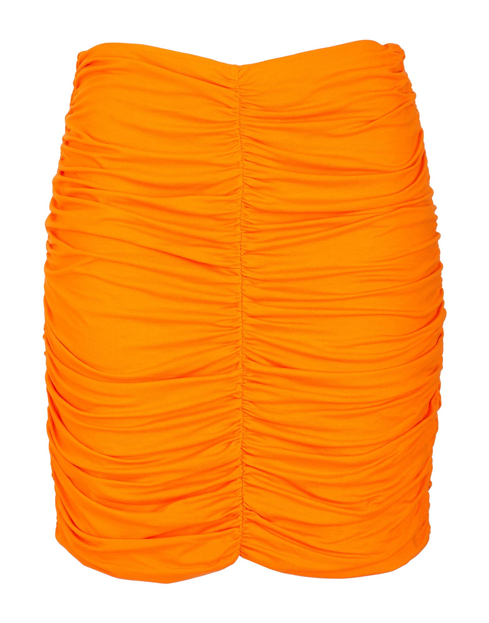 8 By Yoox Mini Skirts In Orange