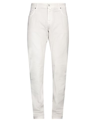 Jacob Cohёn Man Denim Pants Light Grey Size 35 Cotton, Elastane, Polyester