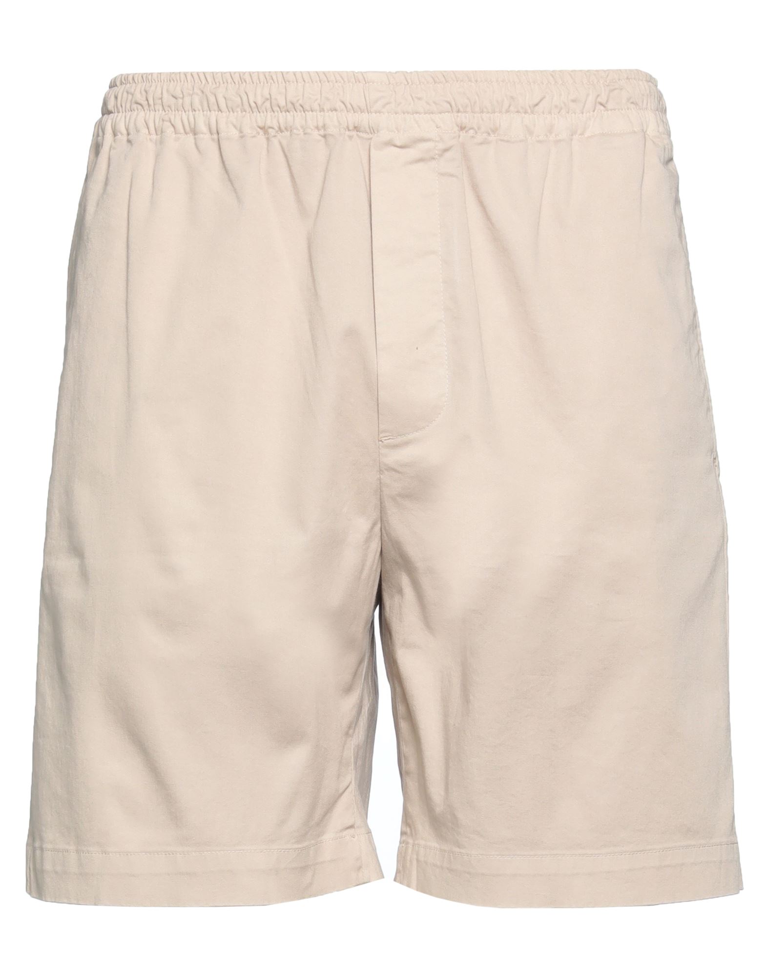 Mauro Grifoni Grifoni Man Shorts & Bermuda Shorts Beige Size 36 Cotton, Elastane