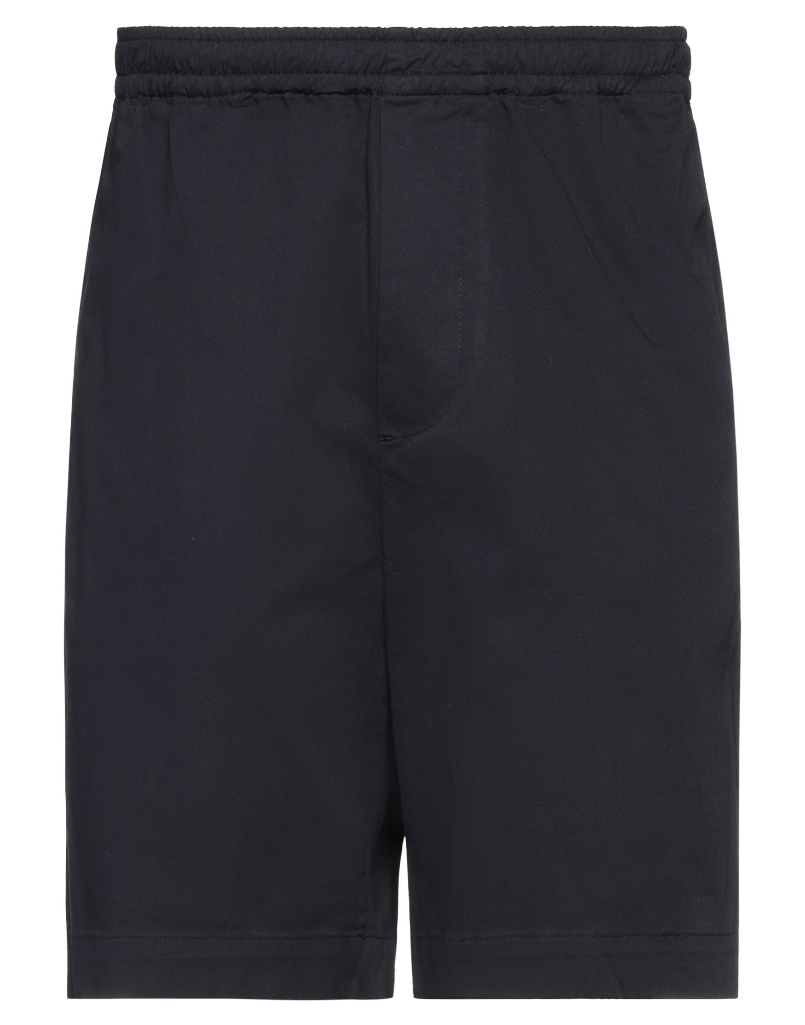 Mauro Grifoni Man Shorts & Bermuda Shorts Midnight Blue Size 36 Cotton, Elastane