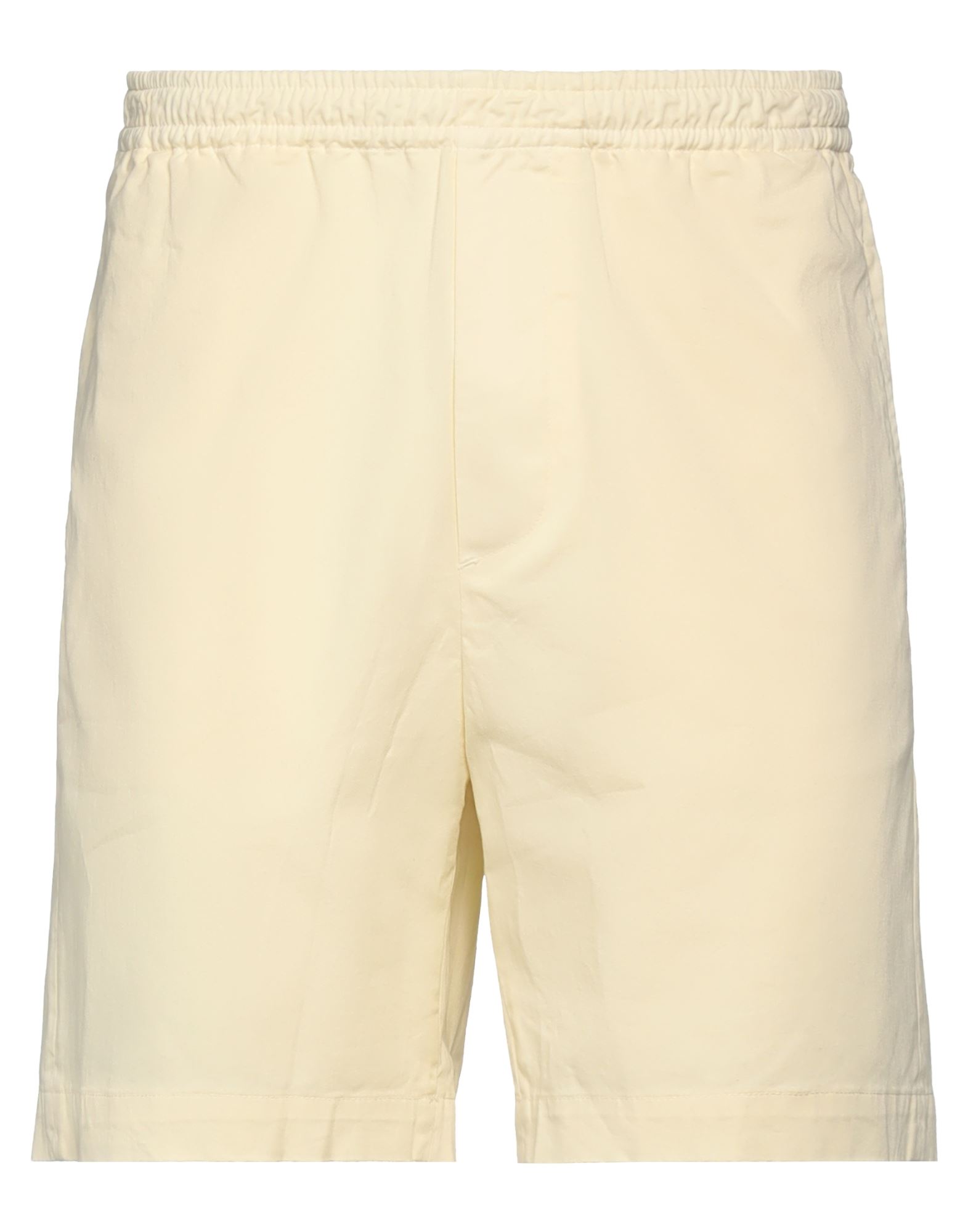 Mauro Grifoni Grifoni Man Shorts & Bermuda Shorts Light Yellow Size 34 Cotton, Elastane