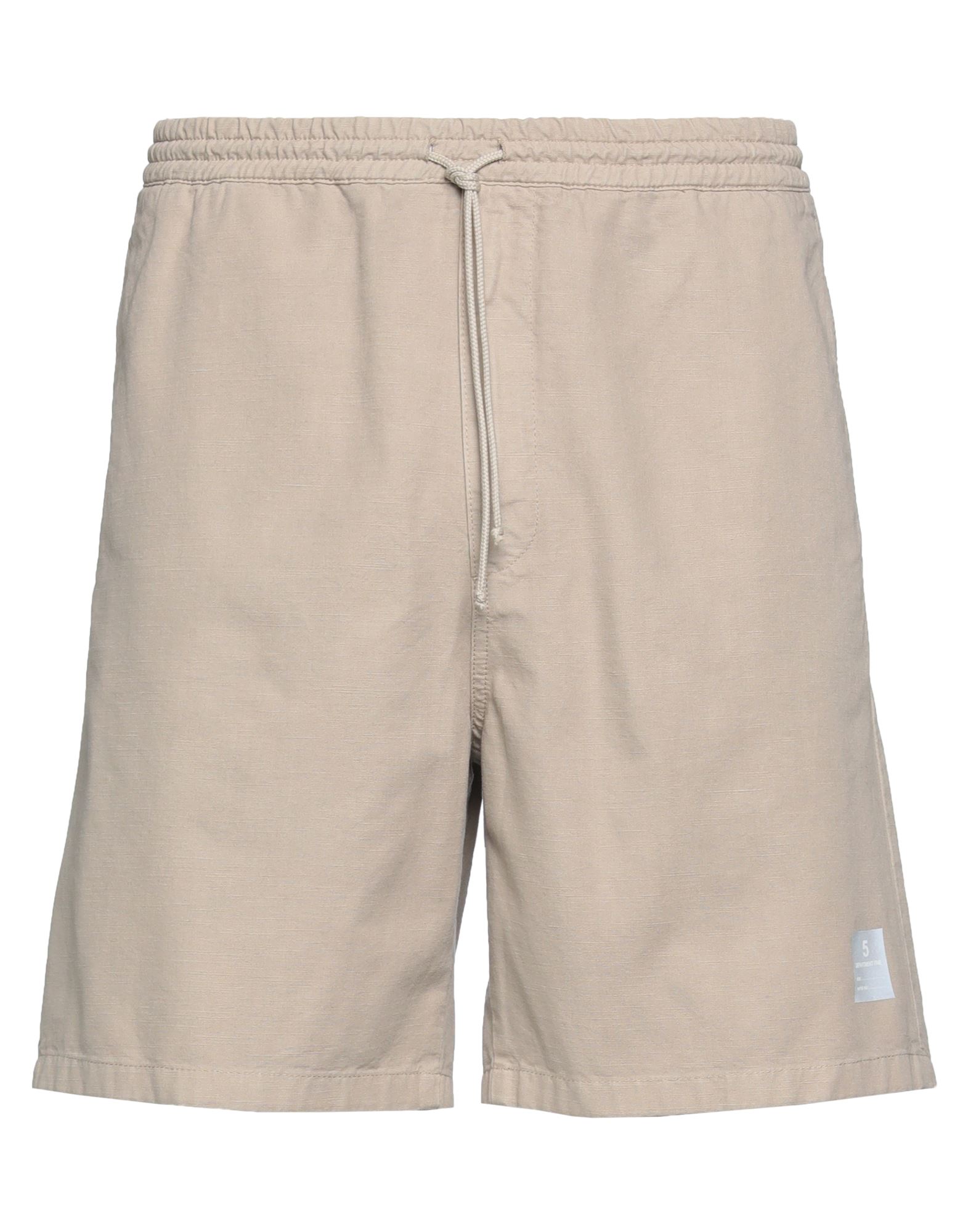 Department 5 Man Shorts & Bermuda Shorts Beige Size 38 Cotton