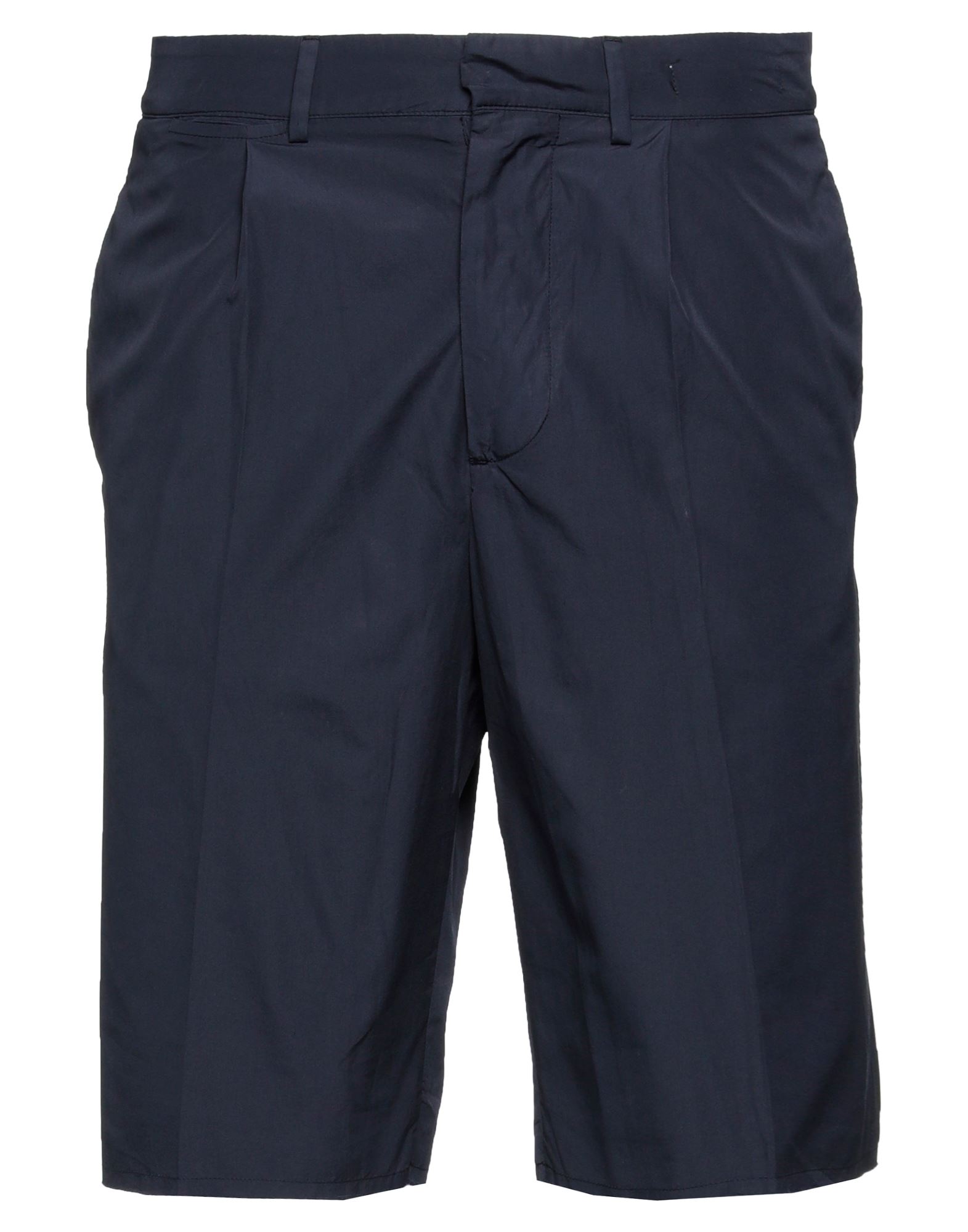 Mauro Grifoni Grifoni Man Shorts & Bermuda Shorts Midnight Blue Size 36 Cotton