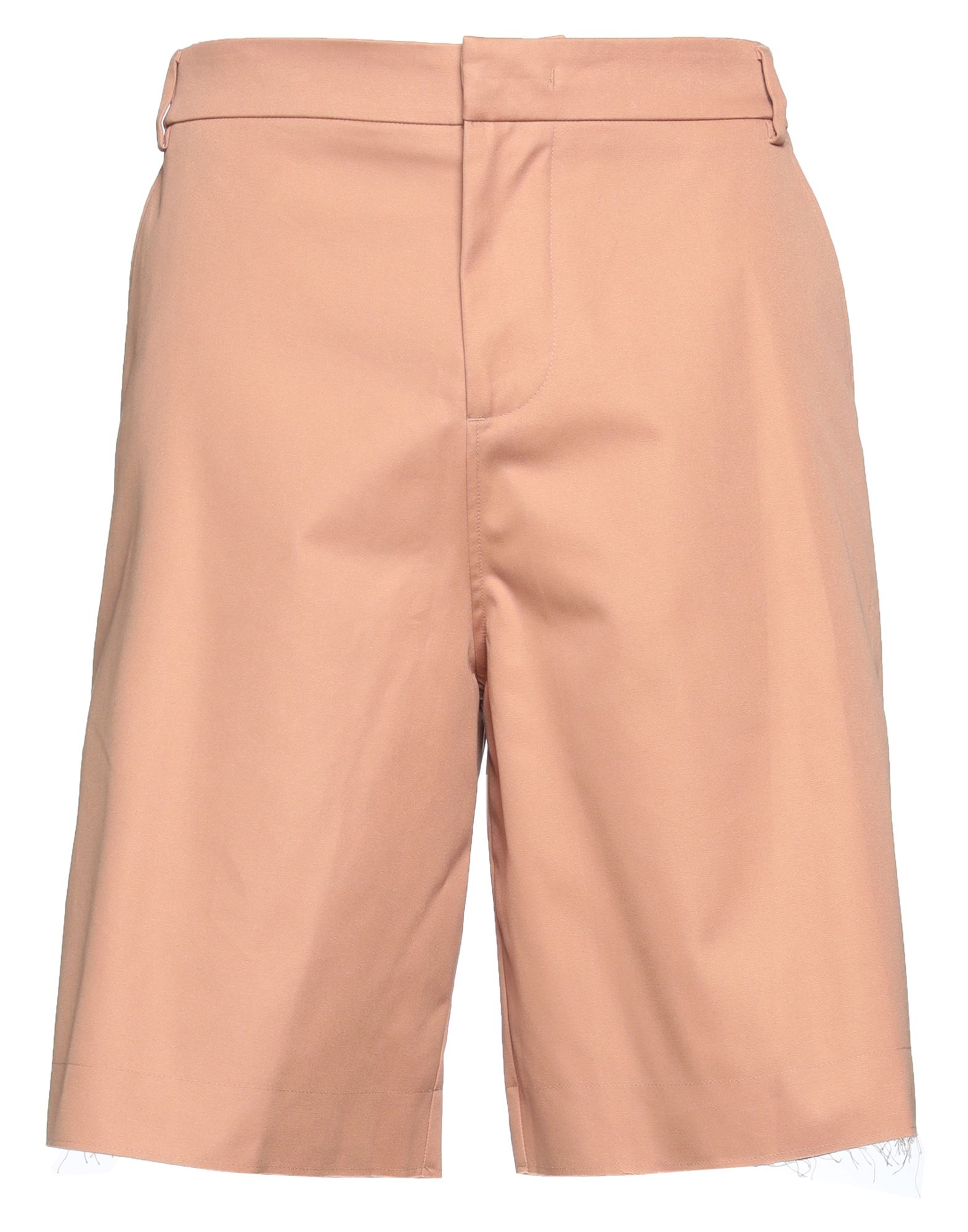 424 Fourtwofour Man Shorts & Bermuda Shorts Salmon Pink Size M Cotton