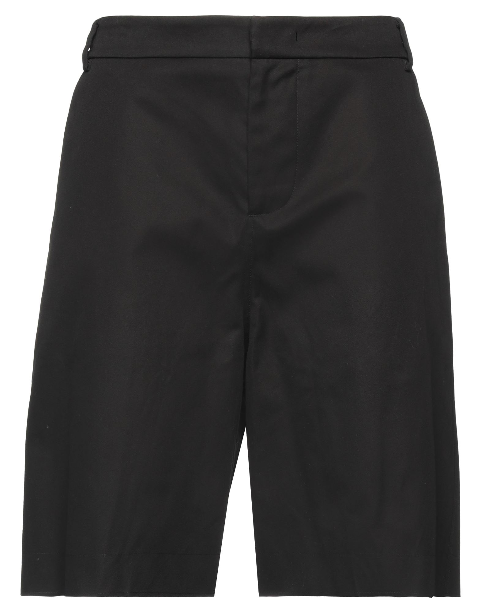 424 Fourtwofour Man Shorts & Bermuda Shorts Black Size M Cotton