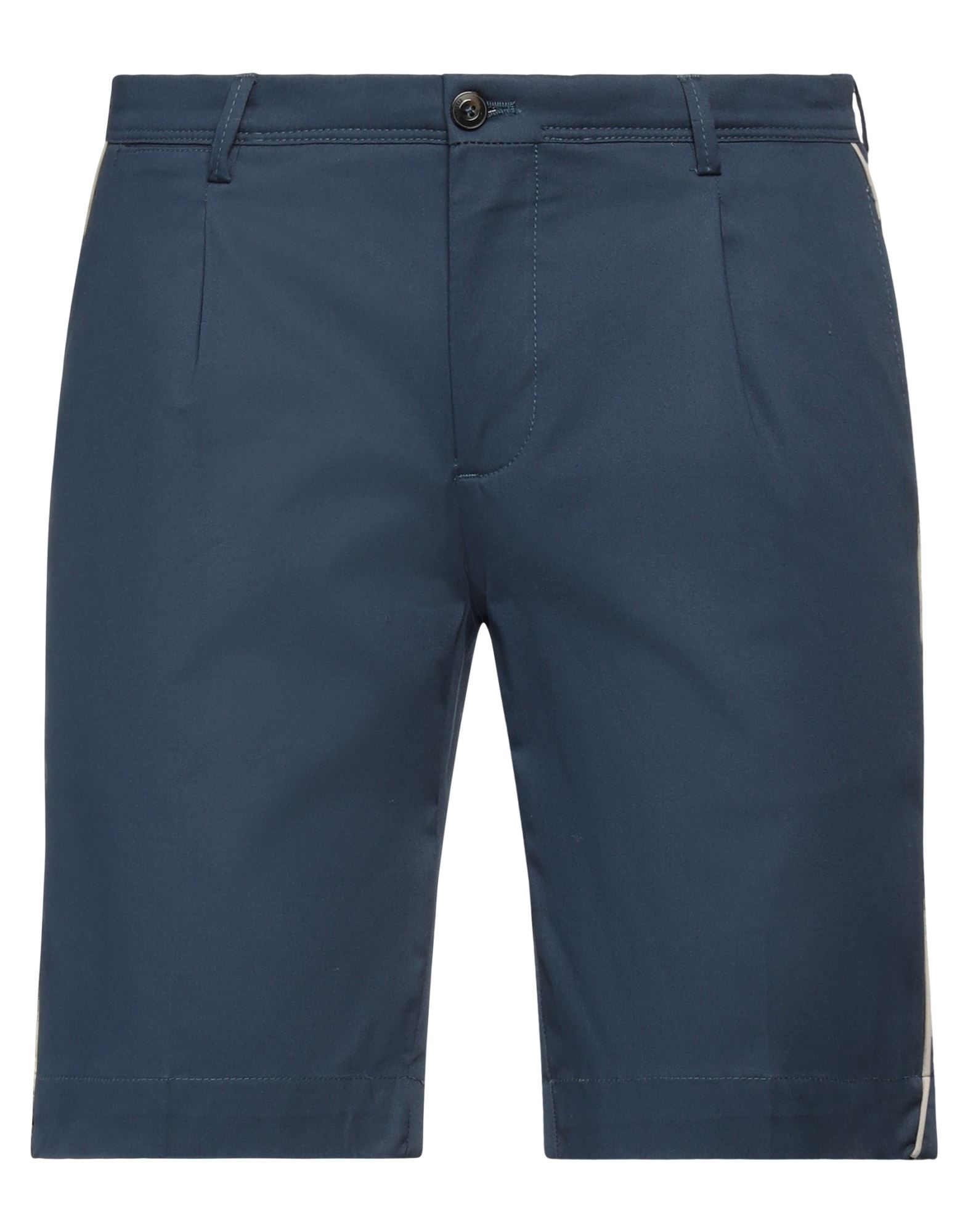 Briglia 1949 Man Shorts & Bermuda Shorts Midnight Blue Size 40 Cotton, Elastane