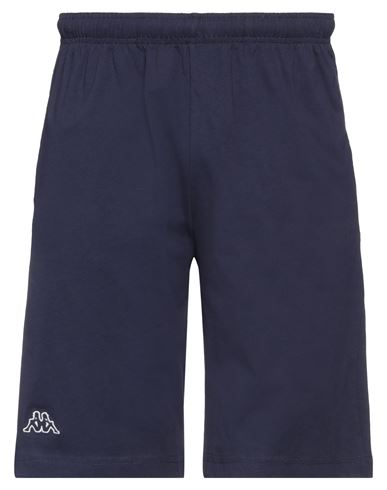 Kappa Man Shorts & Bermuda Shorts Navy Blue Size Xxl Cotton