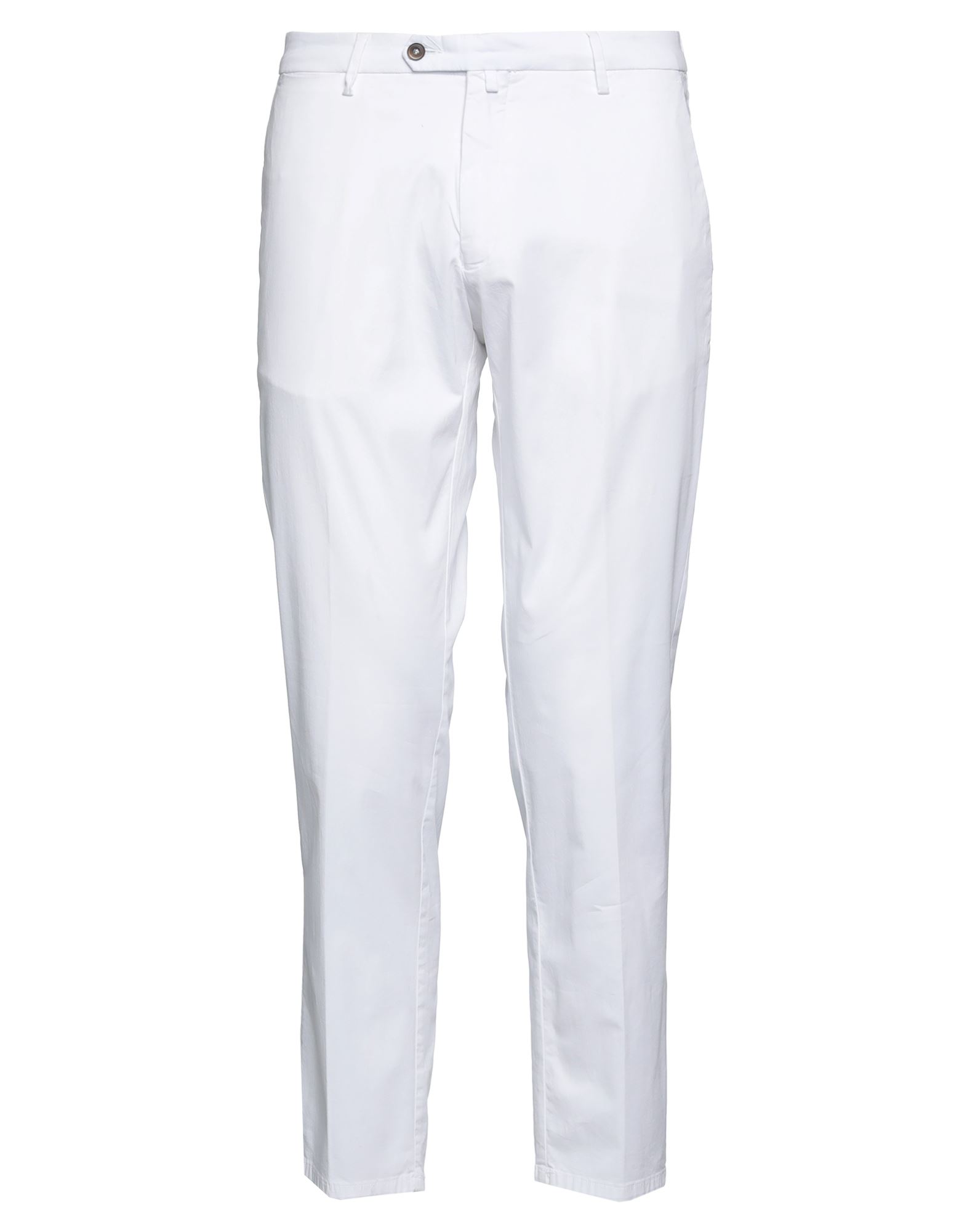 Michael Coal Casual Pants In White