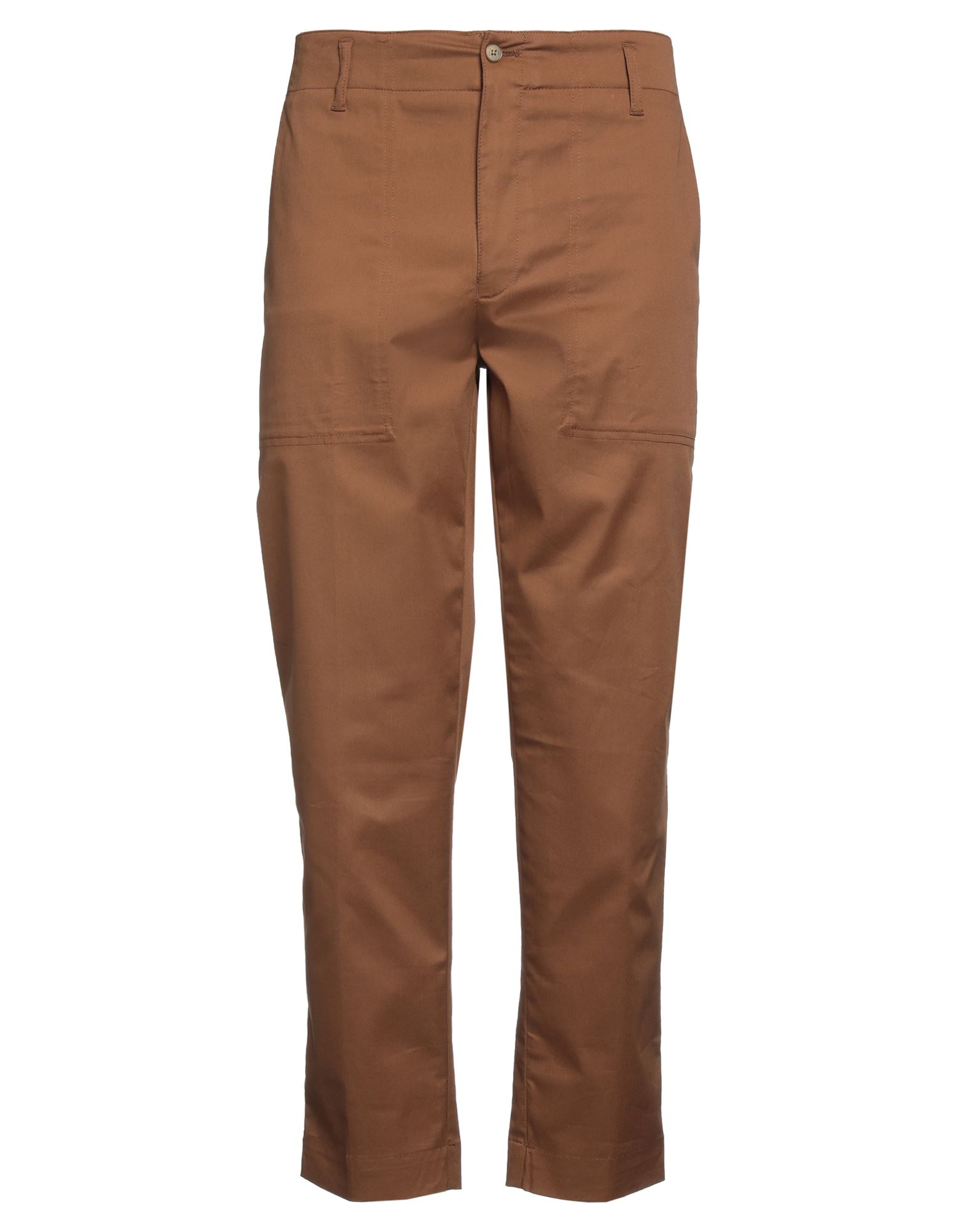 Briglia 1949 Man Pants Brown Size 38 Cotton, Elastane