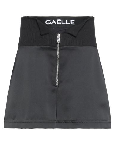 Gaelle Paris Gaëlle Paris Woman Shorts & Bermuda Shorts Black Size 4 Cotton, Elastane