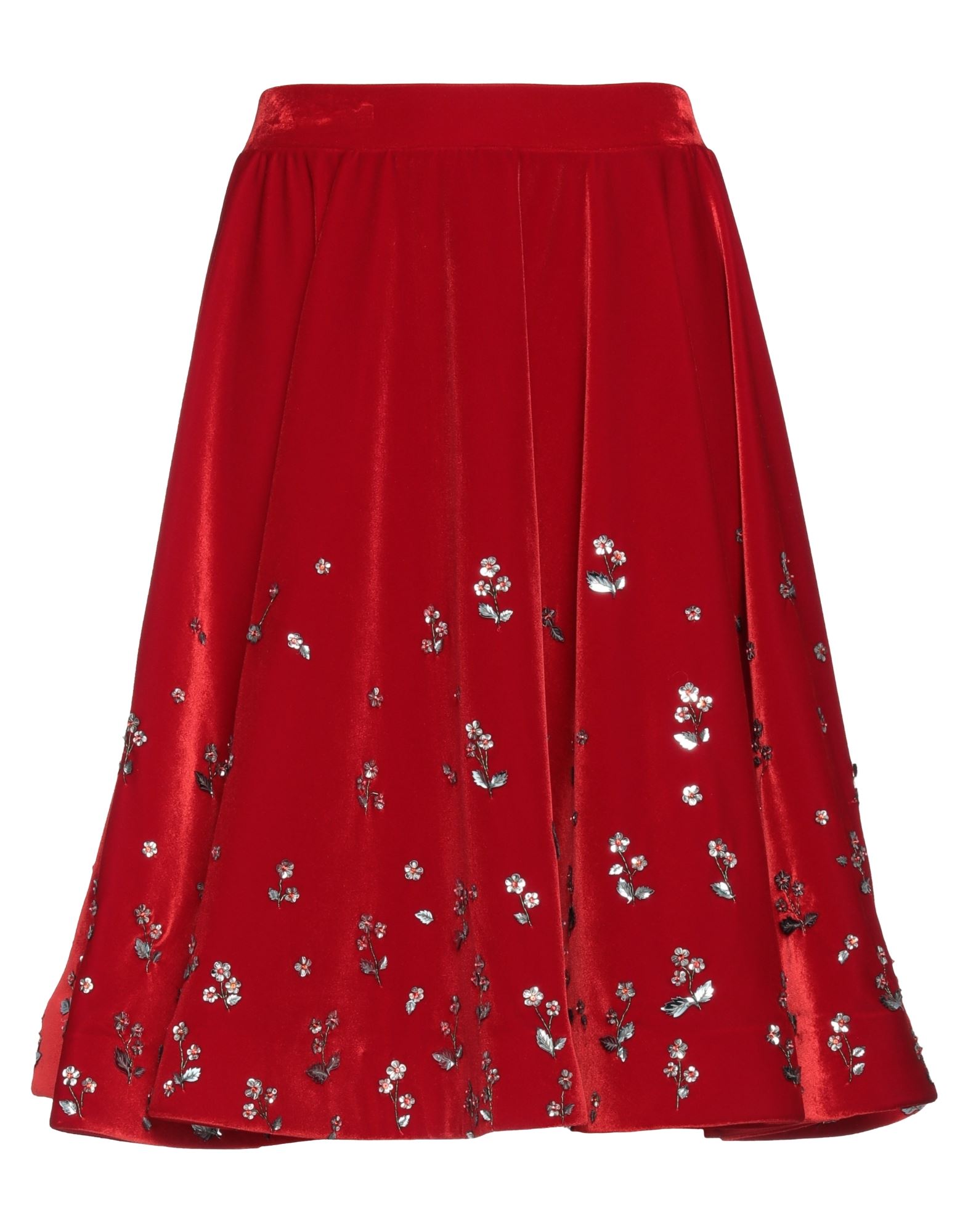 Manish Arora Midi Skirts In Red
