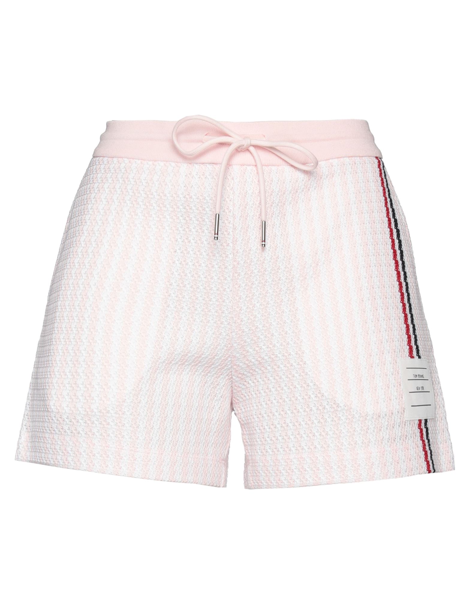 Shop Thom Browne Woman Shorts & Bermuda Shorts Pink Size 8 Cotton, Elastane
