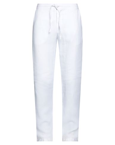 120% Man Pants White Size 32 Linen