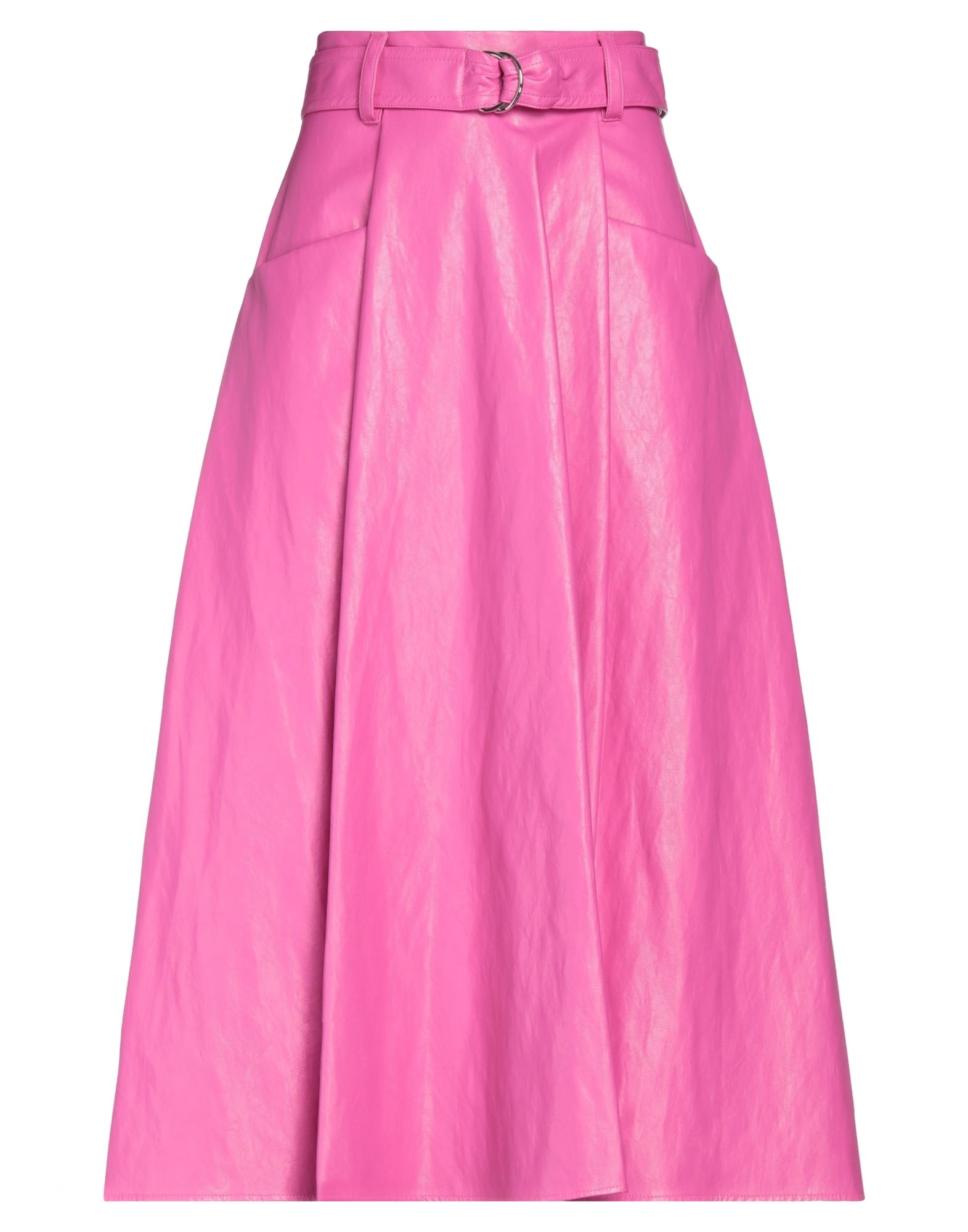 Msgm Midi Skirts In Pink
