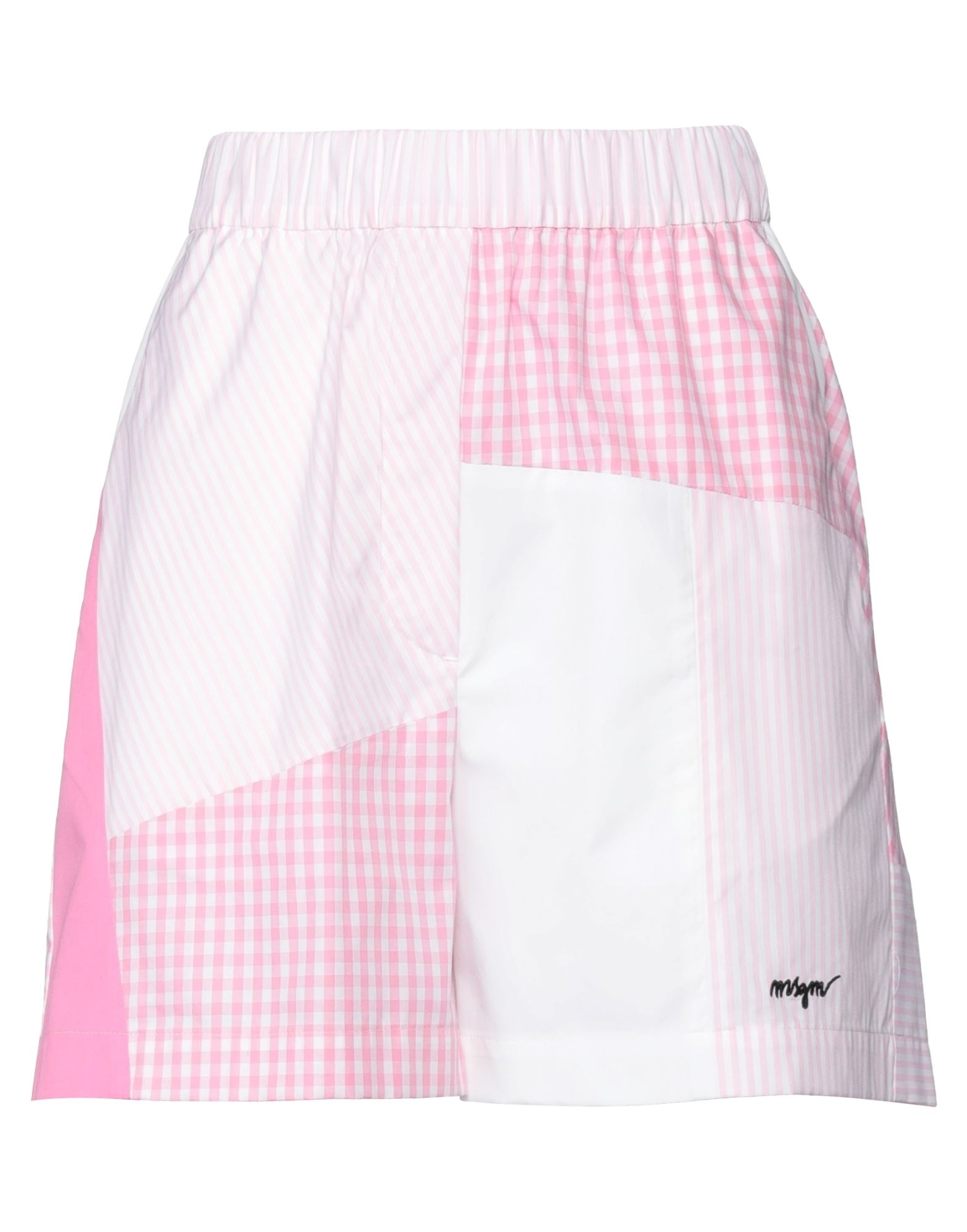 Msgm Woman Shorts & Bermuda Shorts Light Pink Size 4 Cotton