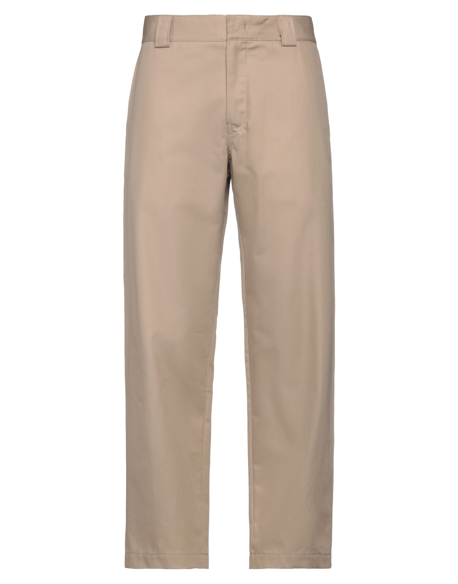 MSGM MSGM MAN PANTS BEIGE SIZE 34 COTTON