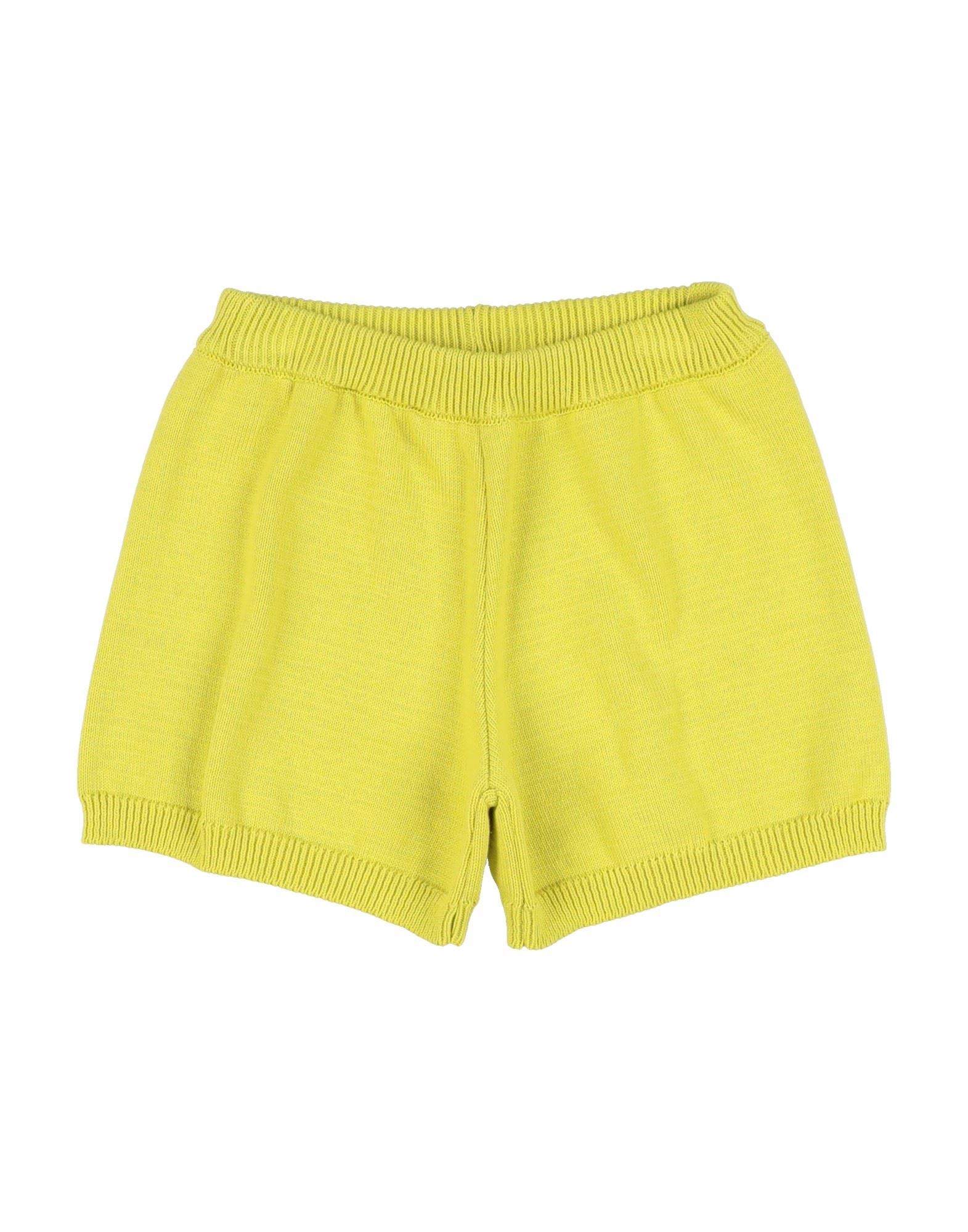 Vicolo Kids'  Shorts & Bermuda Shorts In Acid Green