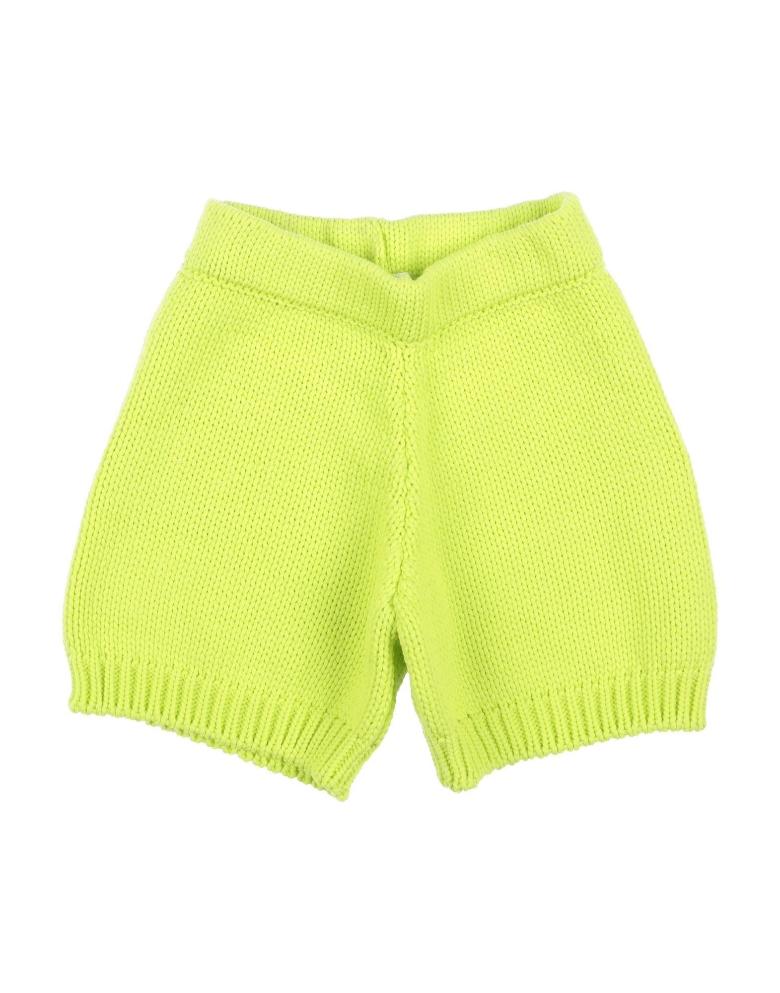 Vicolo Kids'  Shorts & Bermuda Shorts In Acid Green
