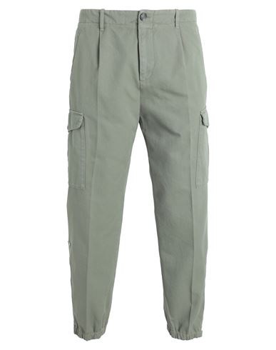 Brunello Cucinelli Man Pants Sage Green Size 40 Cotton