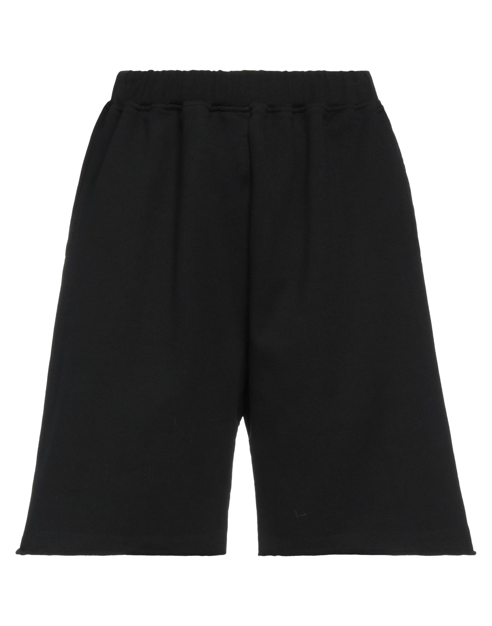 Aries Woman Shorts & Bermuda Shorts Black Size Xl Cotton