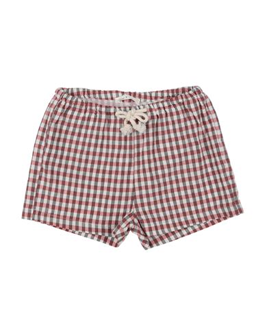 Zhoe & Tobiah Babies'  Toddler Girl Shorts & Bermuda Shorts Red Size 6 Linen, Cotton