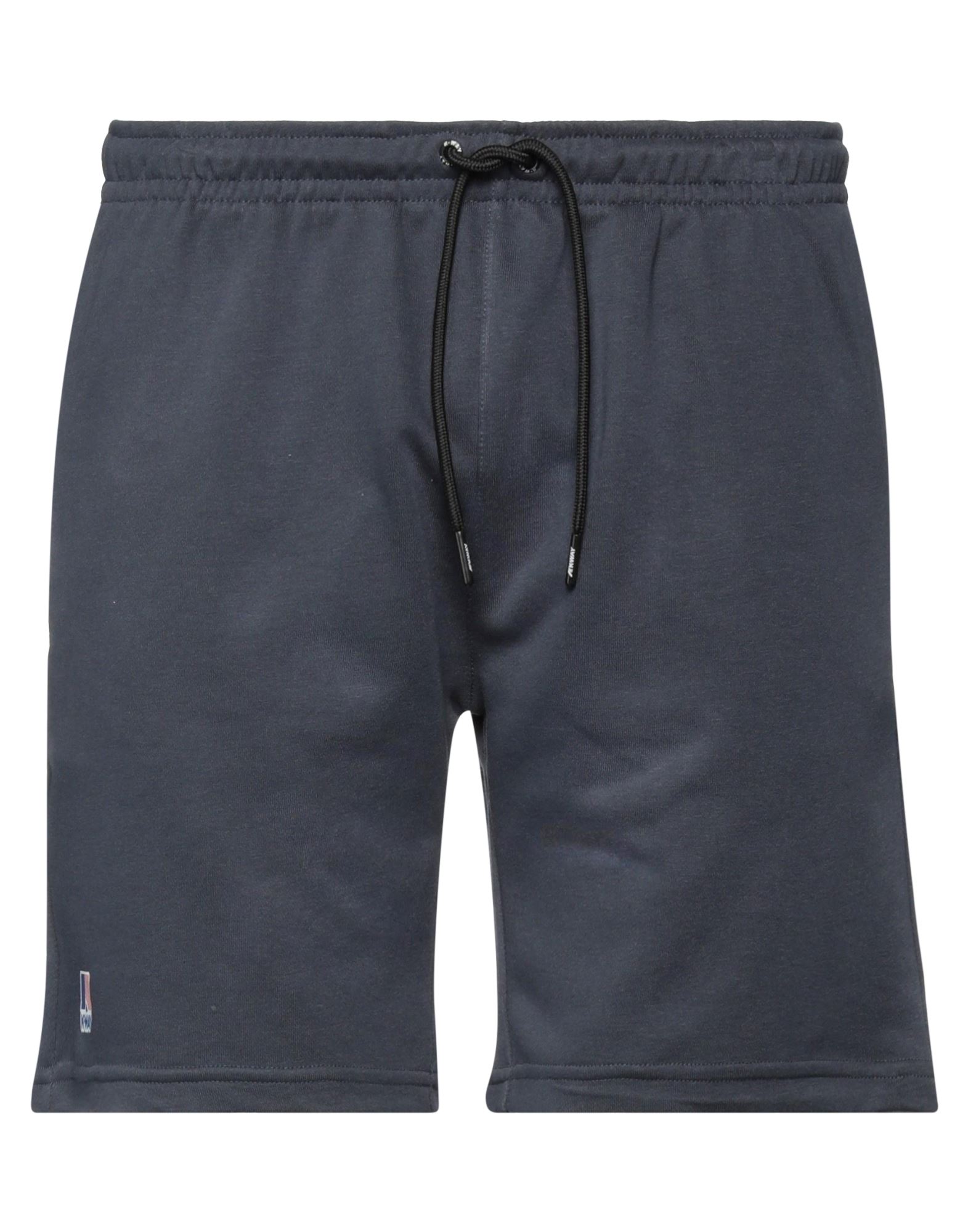 K-way Man Shorts & Bermuda Shorts Midnight Blue Size M Cotton, Polyester