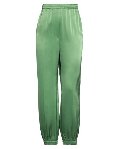 Nanushka Woman Pants Green Size Xs Triacetate, Polyester