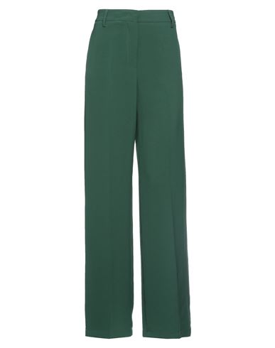 Rue Du Bac Woman Pants Dark Green Size 4 Polyester, Elastane