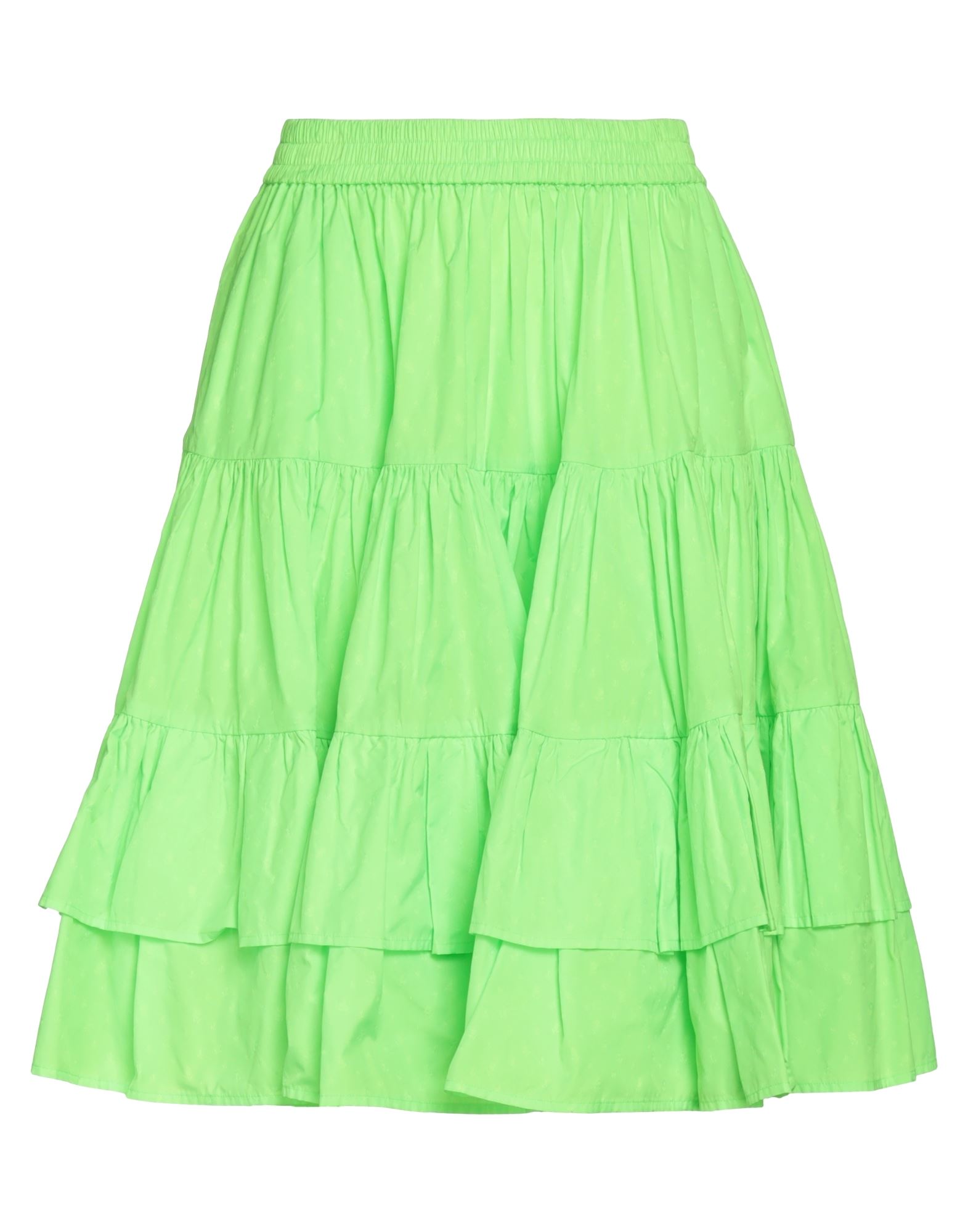 Msgm Midi Skirts In Green