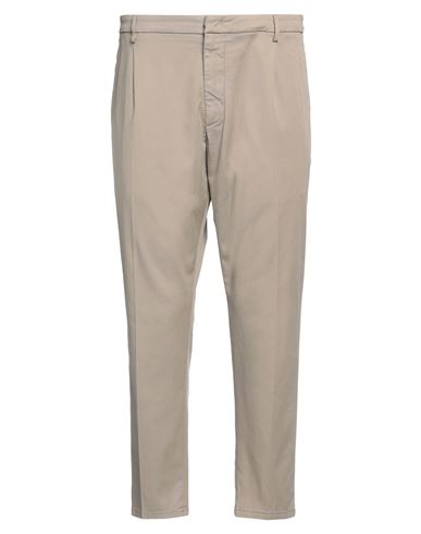 Dondup Man Pants Dove Grey Size 31 Cotton, Lyocell, Elastane